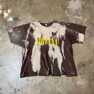 Vintage Nirvana Cropped T-Shirt
